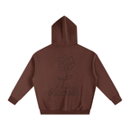 Flowers Oversized Fleeced Hoodie