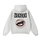 Black WONDER Zip-Through Boxy Fleece Hoodie