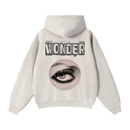 Grey WONDER Zip-Through Boxy Fleece Hoodie