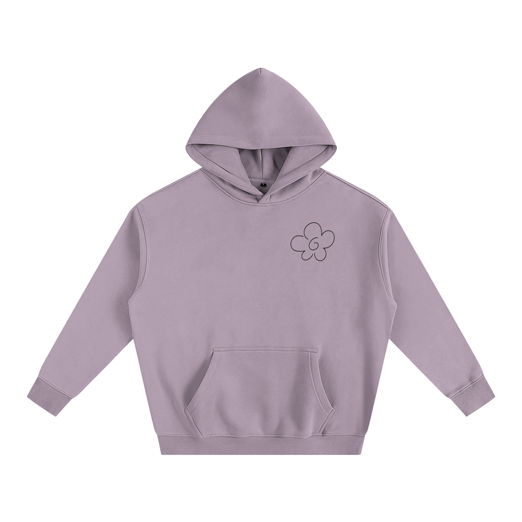 Flowers Oversized Fleeced Hoodie