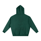 Flowers Oversized Fleeced Hoodie