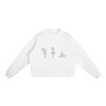 Dance Fleece Mock-Neck Crew Sweatshirt