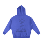 Flowers Oversized Fleeced Hoodie