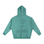 Flowers Oversized Fleeced Hoodie