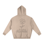 Flowers Oversized Fleeced Hoodie