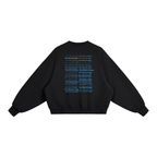 Don't Worry Be Happy Heavyweight Dolman Sleeve Boxy Sweatshirt