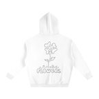 Flowers Oversized Fleeced Hoodie