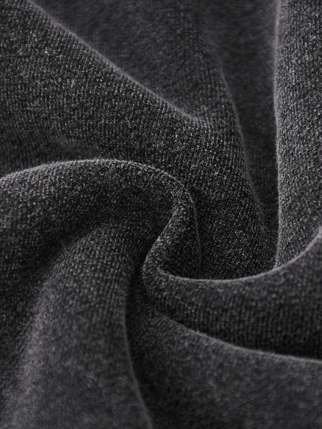 Black WONDER Zip-Through Boxy Fleece Hoodie