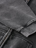 Grey WONDER Zip-Through Boxy Fleece Hoodie