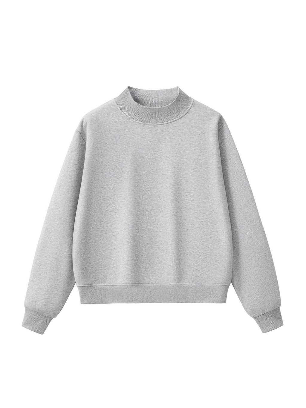 Dance Fleece Mock-Neck Crew Sweatshirt