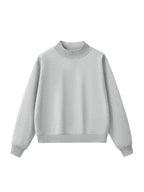 Dance Fleece Mock-Neck Crew Sweatshirt