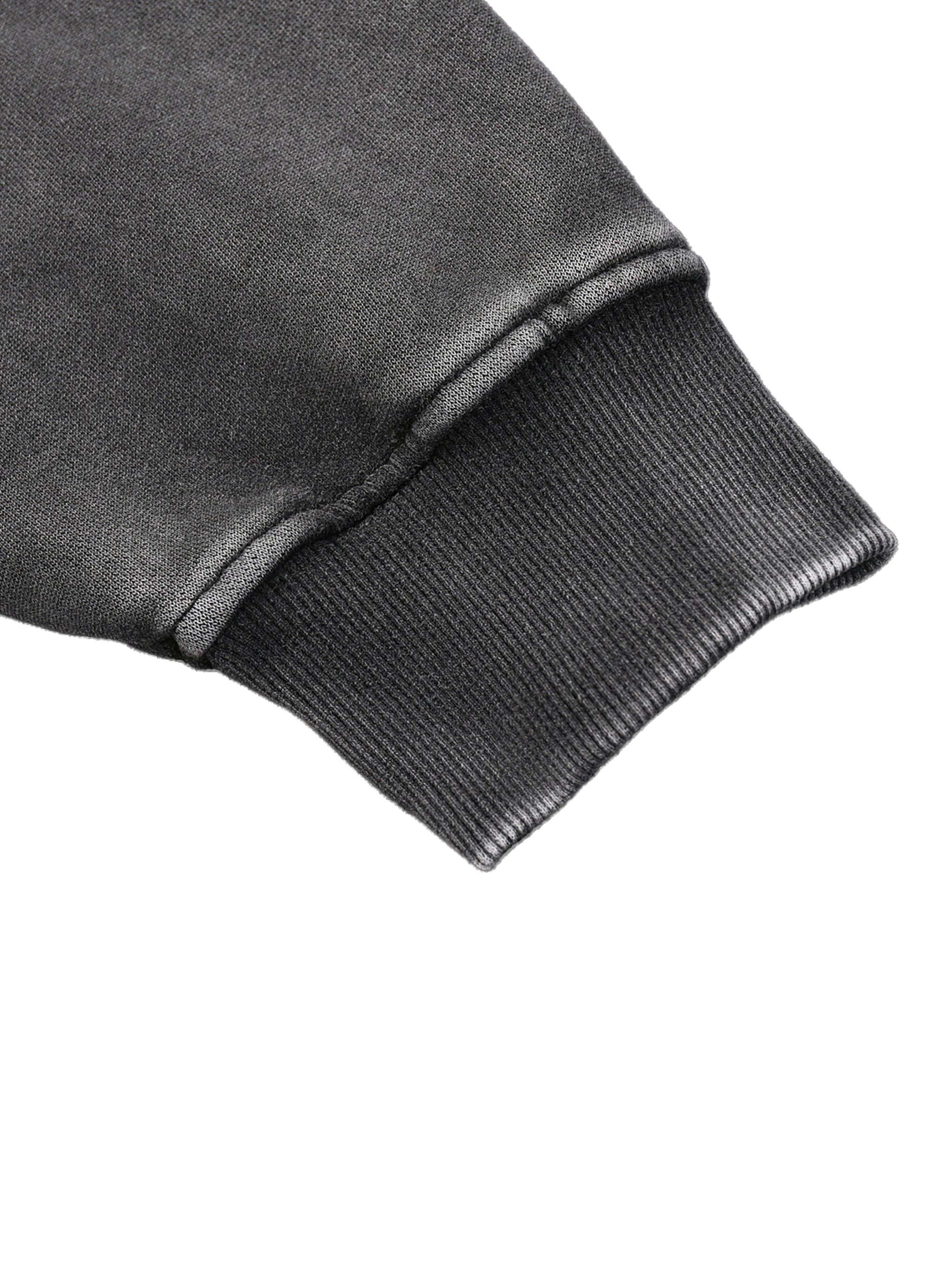 I Have A Dream Quote Snow Wash Fleece Oversize Hoodie