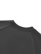 Don't Worry Be Happy Heavyweight Dolman Sleeve Boxy Sweatshirt