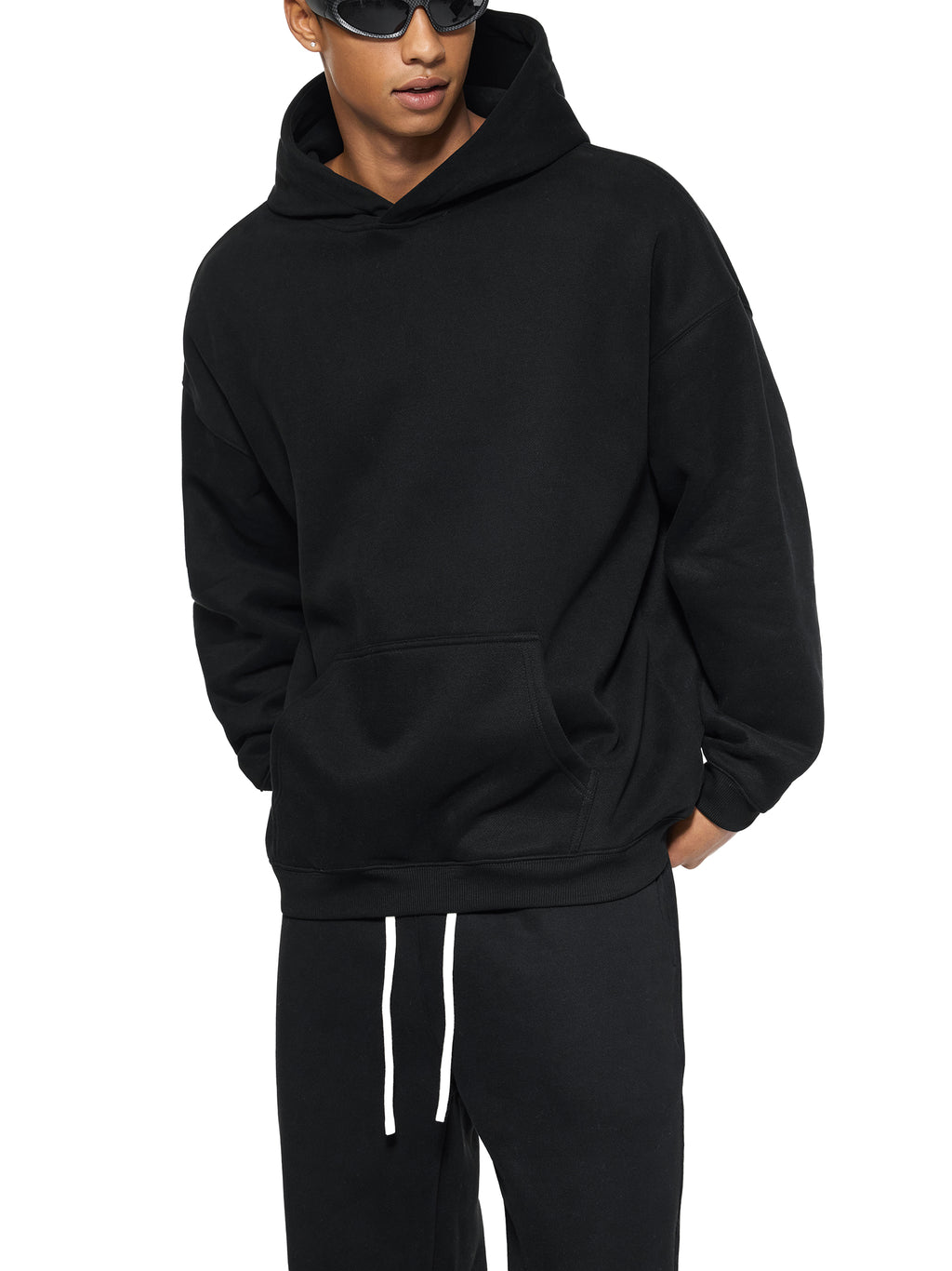 Flowers Oversized Fleeced Hoodie